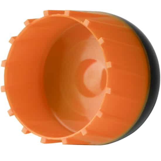 First_Strike_Paintballs_10er_Roehrchen_grau_orange_Details