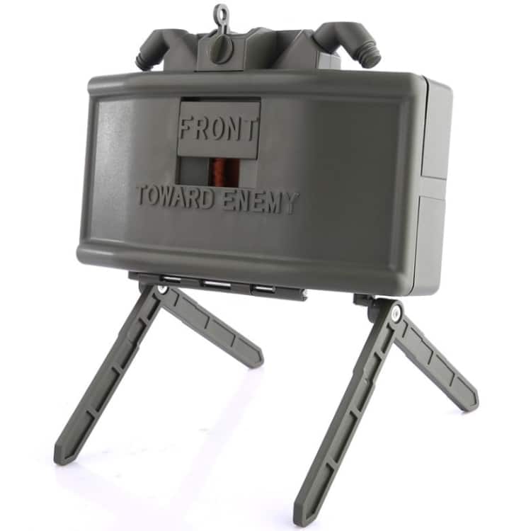 Paintball & Airsoft Claymore Trainings Mine mit Funkzünder