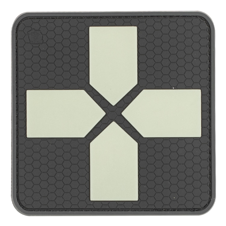 Paintball / Airsoft PVC Klettpatch (Big Medic Glow in the dark)