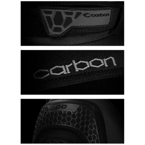 Carbon_CC_Paintball_Kneepads_Knieschoner_schwarz_grau_details