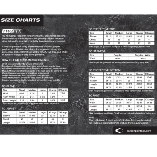 Carbon_Paintball_size_Chart_Groessentabelle
