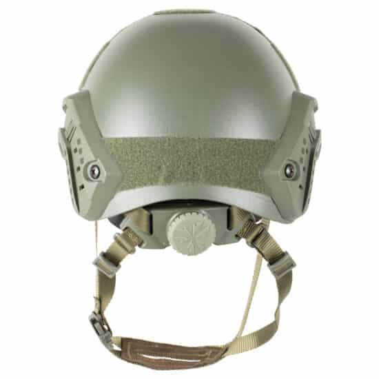 DELTA_SIX_Tactical_FAST_MH_Helm_für_Paintball_Airsoft_Oliv_back