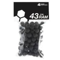 Dynamic_Sports_Gear_Cal43_Rubberballs_Gummigeschosse_schwarz