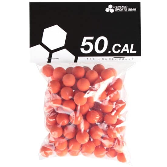 Dynamic_Sports_Gear_Paintball_Rubberballs_Cal50_100_Stueck_orange