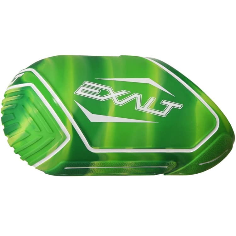 Exalt Paintball Tank Cover Gummi 6872cu (Lime Swirl) paintballsports.de