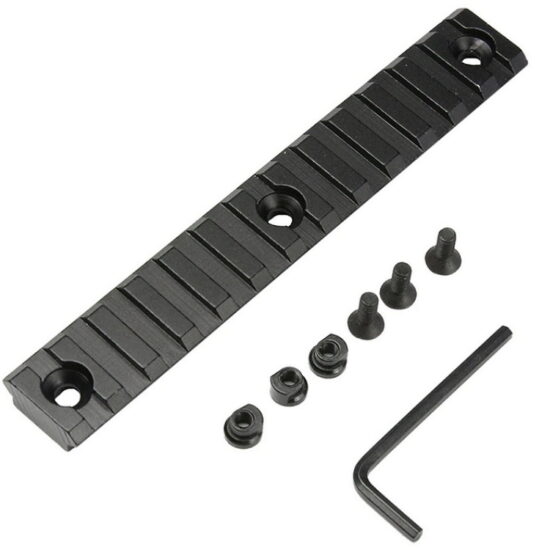 Paintball_Airsoft_Keymode_Rail_Set_Fuer_Keymod_Shroud_135mm_13_Slots