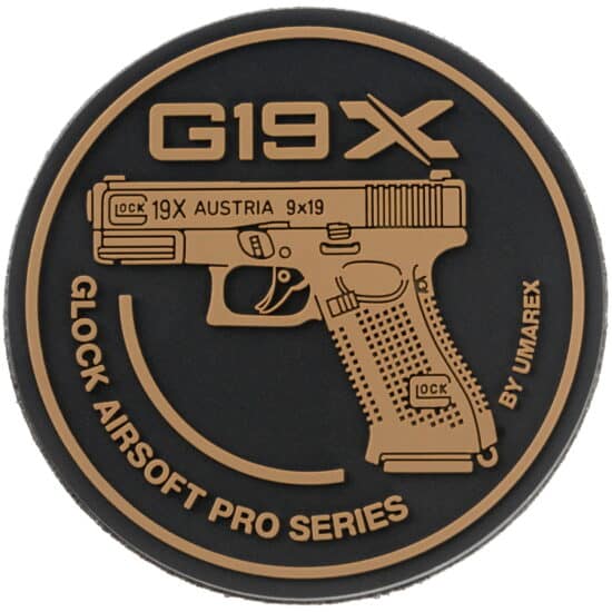 Paintball_Airsoft_Klettpatch_Glock_19X