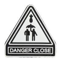 Paintball_Airsoft_PVC_Klettpatch_Danger_Close