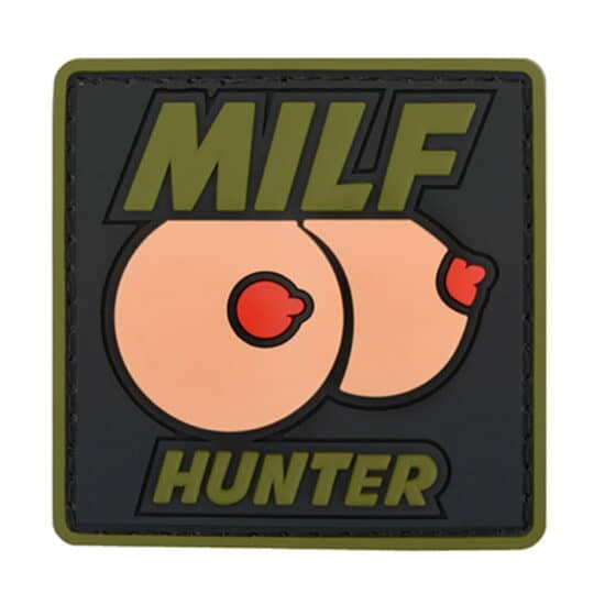 Paintball_Airsoft_PVC_Klettpatch_Milf_Hunter