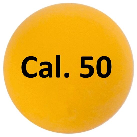 Paintball_Gummi_Geschosse_Rubber_Balls_gelb_cal_50