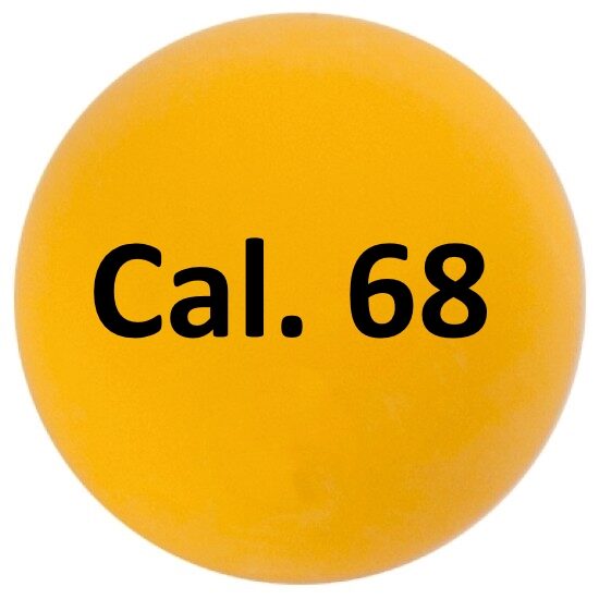 Paintball_Gummi_Geschosse_Rubber_Balls_gelb_cal_68