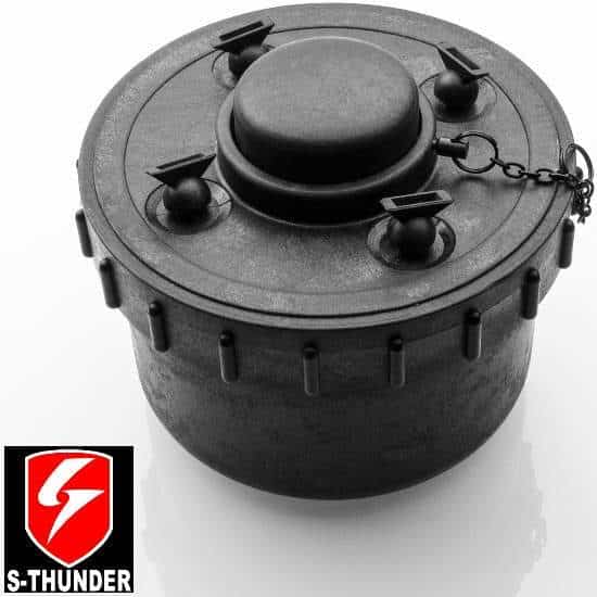 SThunder Paintball Wasser / Farbe Landmine (schwarz)