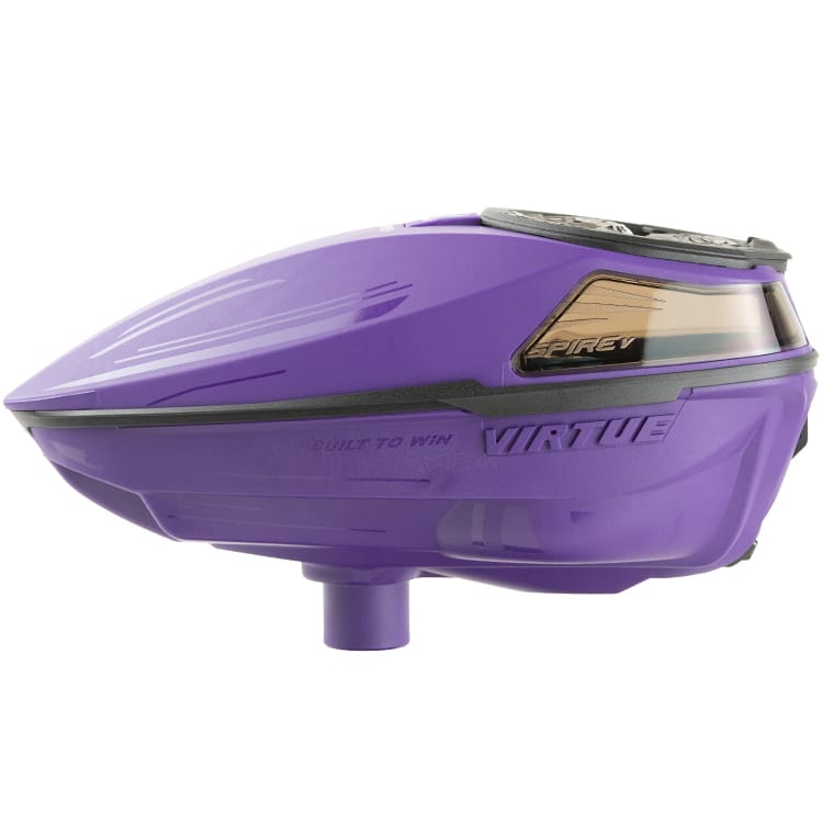Virtue Spire V Paintball Hopper / Loader (Purple/Black) Color Mix Edition