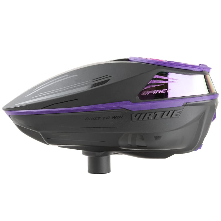 Virtue Spire V Paintball Hopper / Loader (Black/Purple) Color Mix Edition
