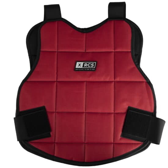 XRCS_Paintball_Brustpanzer_Chestprotector_Spielfeldzubehoer_rot_front