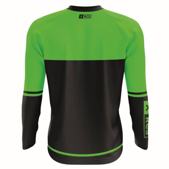 XRCS_Paintball_Jersey_schwarz_lime_rueckseite