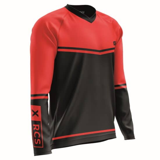 XRCS_Paintball_Jersey_schwarz_rot_links