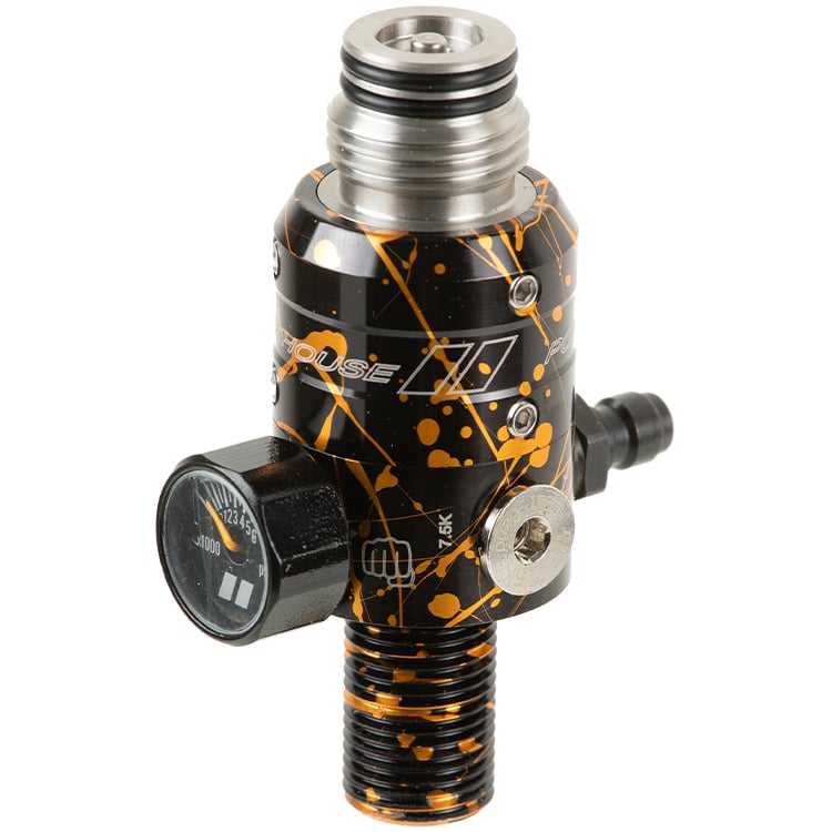 TUXING 4500PSI Paintball Air Tank Regulator & Valve Guage, Durable Aluminum Paintball Regulator,for Industrial(Inlet 4500psi, Outlet 2200psi),5/8-18UNF - Yorkshire Outdoor Activity Park