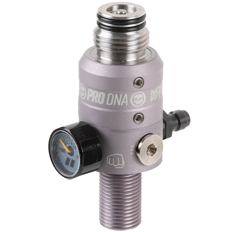 PowerHouse TKO Paintball HP Regulator (300Bar/4500PSI) GREY MATTE