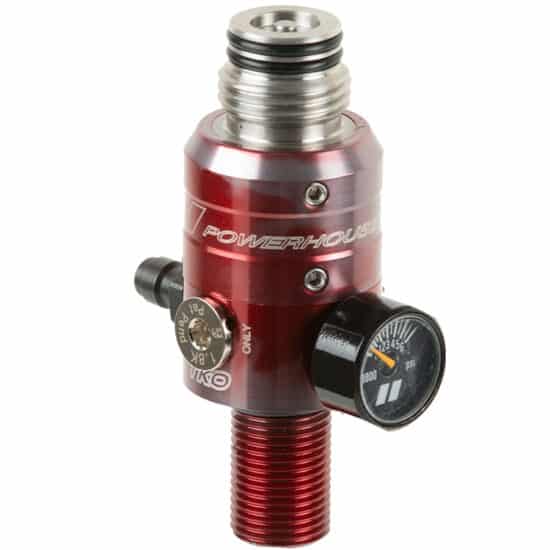 PowerHouse TKO Paintball HP Regulator (300Bar/4500PSI) MAROON/GREY ACID
