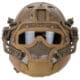 DELTA_SIX_Tactical_Fast_PJ_Steel_Wire_Helm_fuer_Airsoft_tan_front