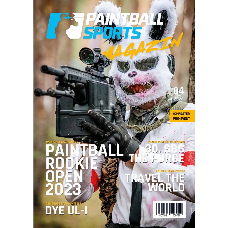 Paintball Sports Magazin Deine Paintball Zeitschrift (Ausgabe 04/2023)