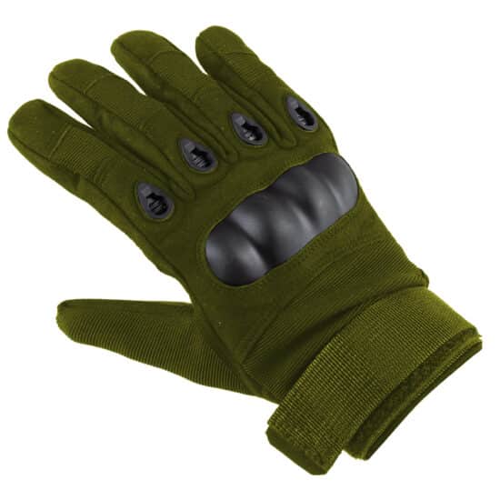 Paintball_Tactical_Handschuhe_mit_Protectoren_oliv