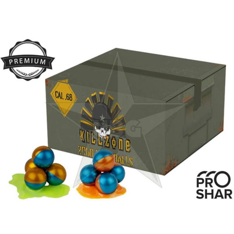 UBG Premium Paintballs (2000er Karton) Powered by ProShar
