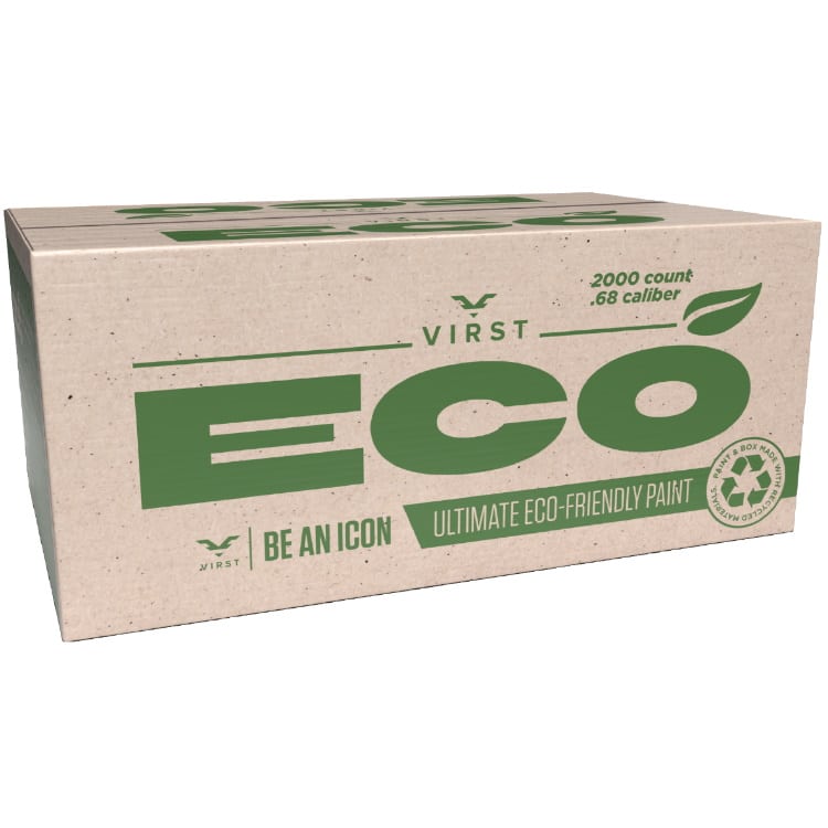 VIRST ECO Cal. 68 Field Paintballs (2000er Karton)