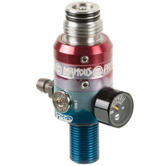 PowerHouse_TKO_Paintball_HP_Regulator_300Bar_4500PSI_RED_WHITE_BLUE_side