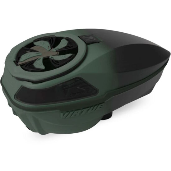 Virtue_Spire_V_Paintball_Hopper_Loader_oliv_Black_Fade_back.JPG