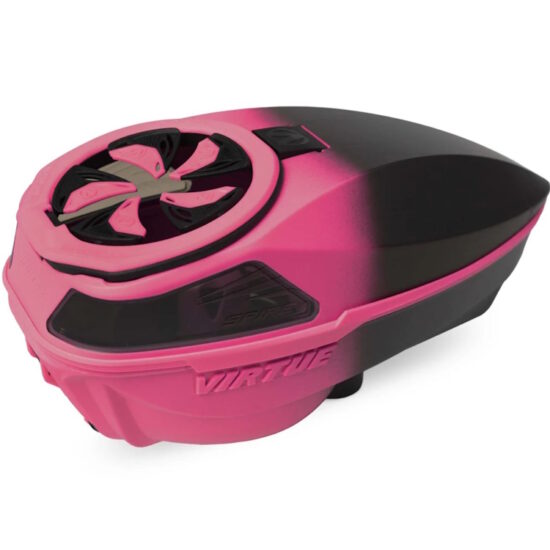 Virtue_Spire_V_Paintball_Hopper_Loader_pink_Black_Fade_back.JPG