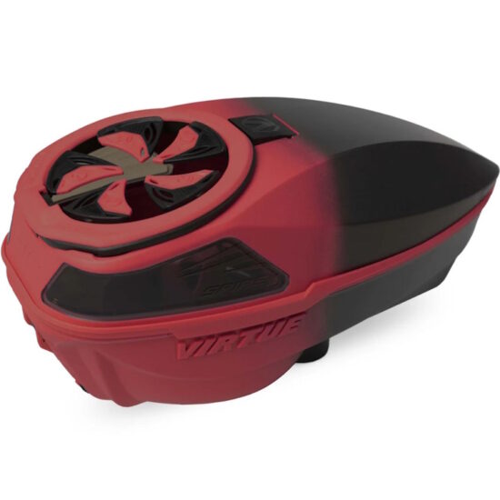Virtue_Spire_V_Paintball_Hopper_Loader_red_Black_Fade_back.JPG