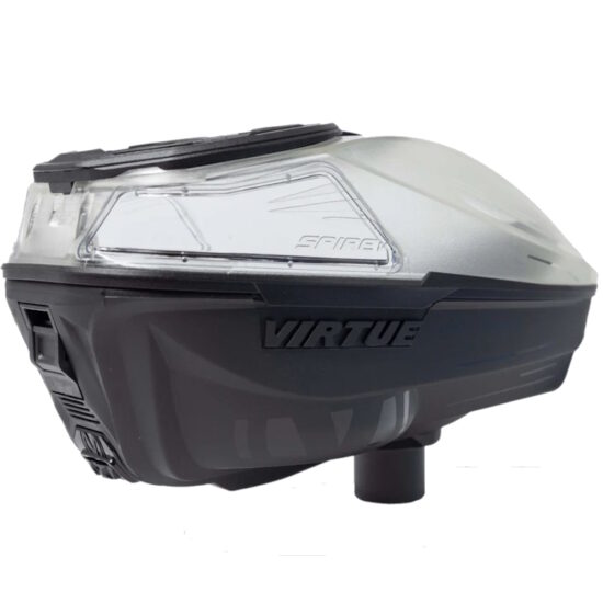 Virtue_Spire_V_Paintball_Hopper_Loader_Dust_Crystal_Clear_Black_back.JPG