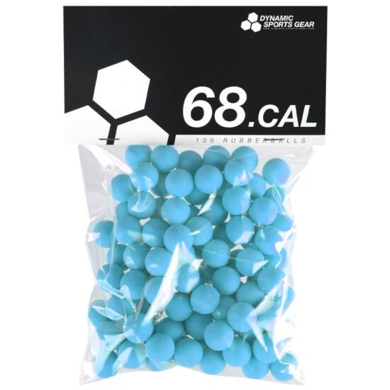 Dynamic_Sports_Gear_Paintball_Rubberballs_Gummigeschosse_Cal68_100_Stueck_blau