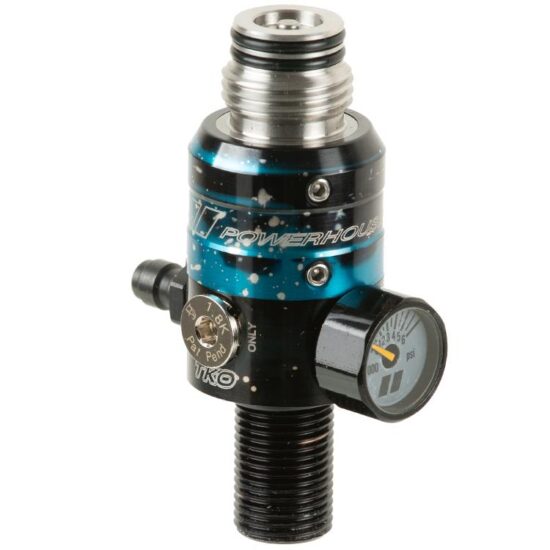 PowerHouse_TKO_Paintball_HP_Regulator_300Bar_4500PSI_BLUE_GALAXY_side
