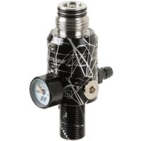 PowerHouse_TKO_TITANIUM_Paintball_HP_Regulator_300Bar_4500PSI_BLACK_SILVER_SPLASH