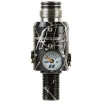 PowerHouse_TKO_TITANIUM_Paintball_HP_Regulator_300Bar_4500PSI_BLACK_SILVER_SPLASH_front